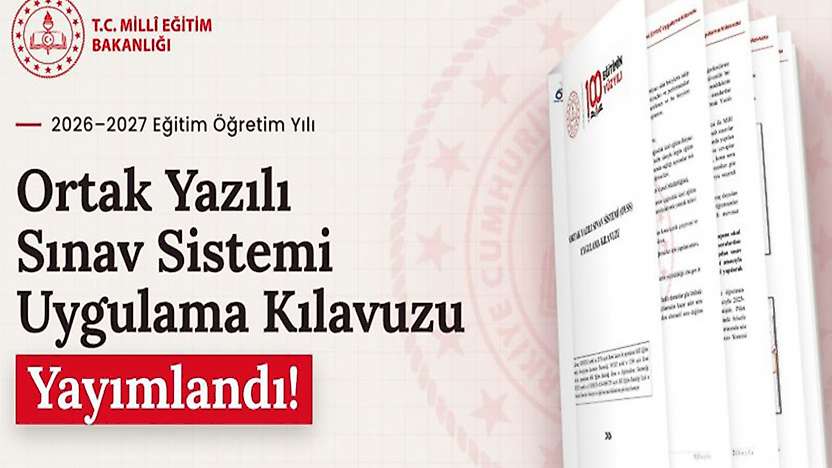 MEB'in Ortak Yazılı Sınav Sistemi 26 Ekim'de kullanıma açılıyor
