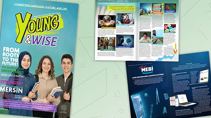 MEB'in Yeni Dergisi Young and Wise İlk Sayısıyla Yayında