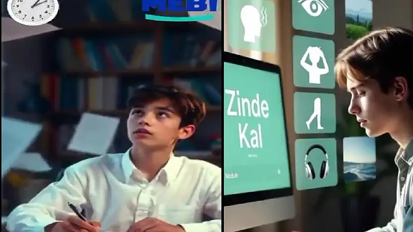 MEBİ'de 'Zinde Kal' Modülü Yayında