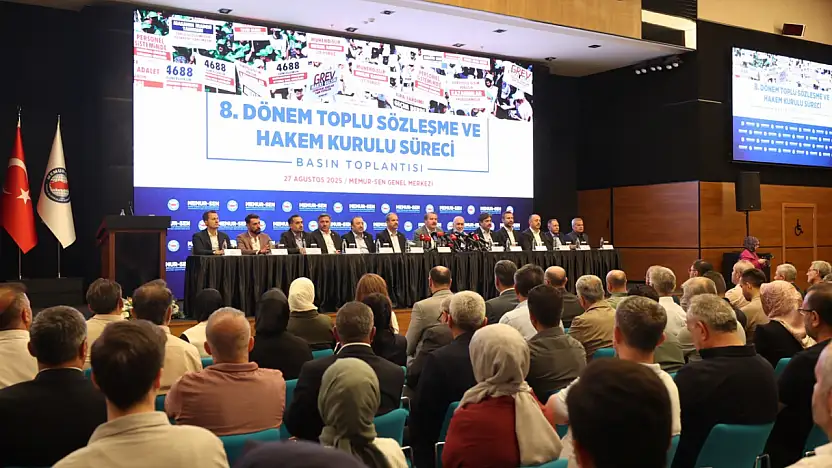 Memur-Sen Genel Başkanı Yalçın: Hakem'in kararı tam anlamıyla haksız, hakkaniyetsiz, adaletsizdir
