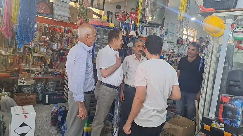 MESOB Başkanı Keskin'den Hekimhan Esnafına Ziyaret: 'Esnafımızın Hak ve Hukukunun Takipçisiyiz!'