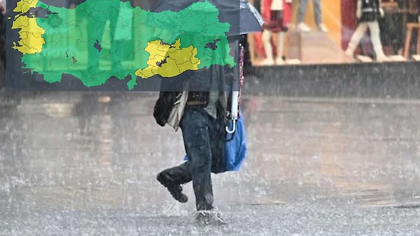 Meteoroloji 16 İli Sarı Kodla Uyardı: Malatya da Listede!