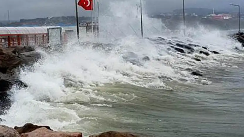 Meteoroloji'den denizlerde fırtına uyarısı