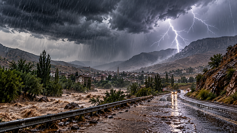 Meteoroloji'den Malatya'ya Sarı Alarm Niteliğinde Uyarı: Sel Riskine Dikkat!