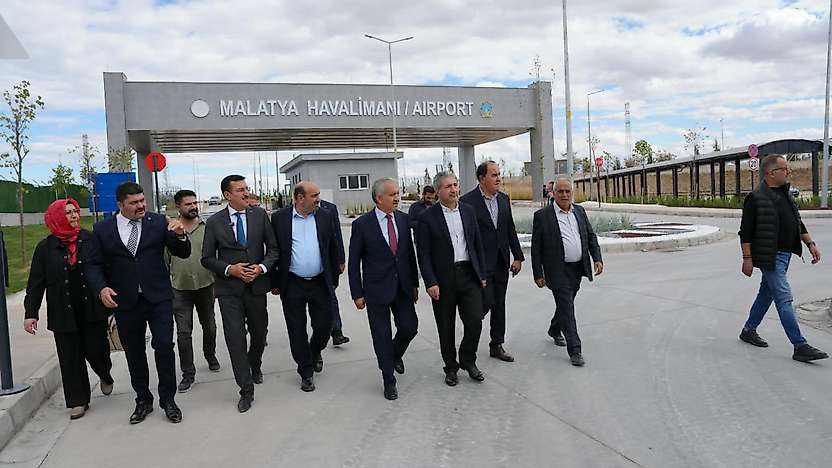Milletvekili Tüfenkci, Yeni Malatya Havalimanında İncelemelerde Bulundu