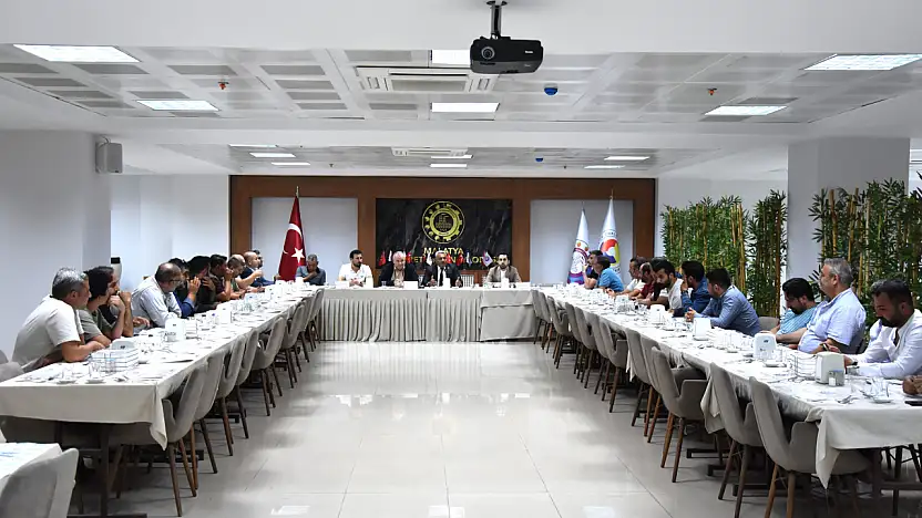MTSO'da Doğalgaz Toplantısı: Sadıkoğlu'ndan 'Vatandaş Mağdur Edilmesin' Çağrısı