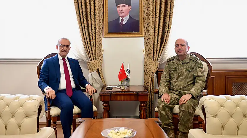 Orgeneral Ergün'den Vali Yavuz'a Ziyaret