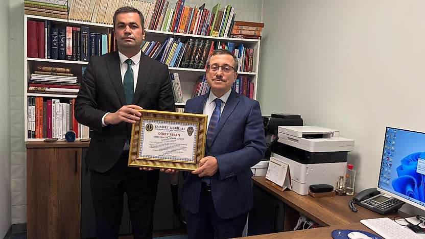 Prof. Dr. Ahmet Kızılay'a EMŞAV'da Önemli Görev