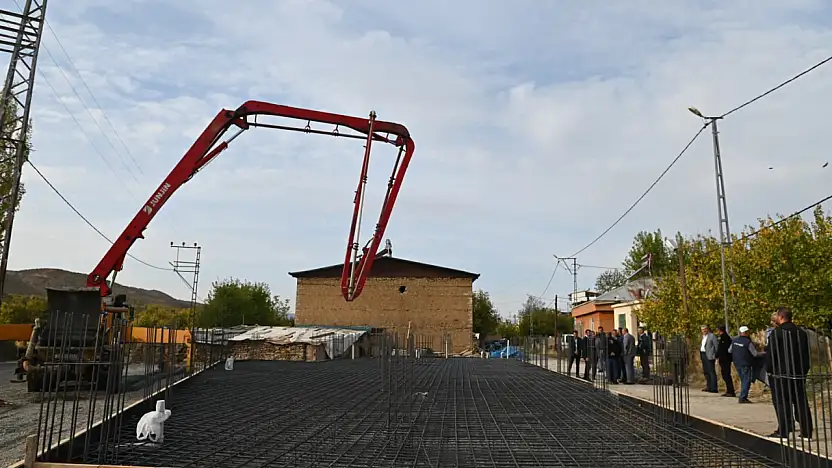 Pütürge'de Cem Evi'nin temeli dualarla atıldı