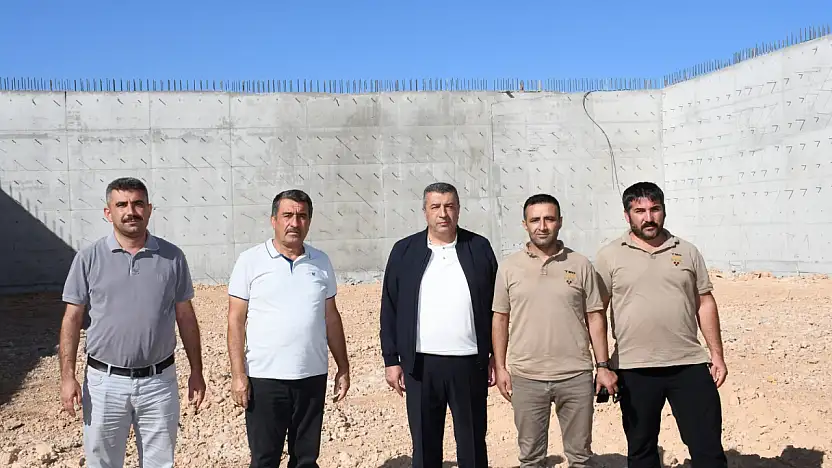 Ramazan Özcan ve Şeref Aslan İnşaat Çalışmalarını Yerinde İnceledi