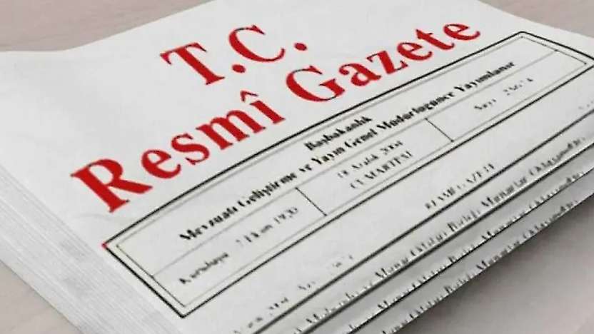 Resmî Gazete'de Bugün