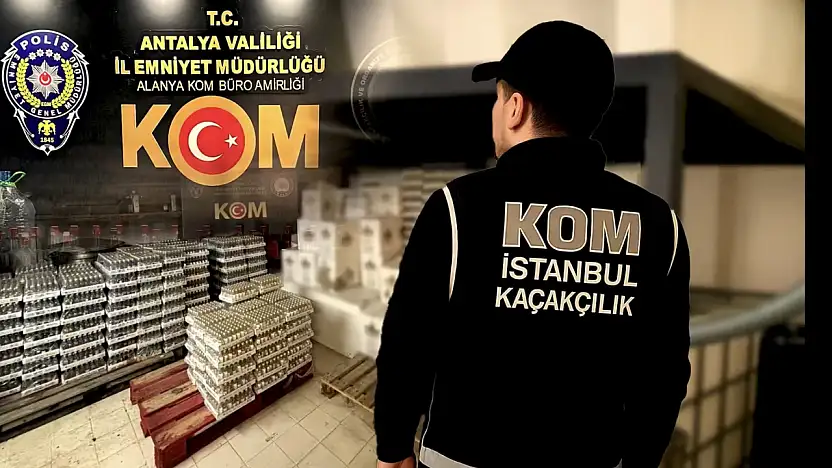 Sahte İçkiye Büyük Darbe! 81 İlde 30 Bin Şişe Ele Geçirildi
