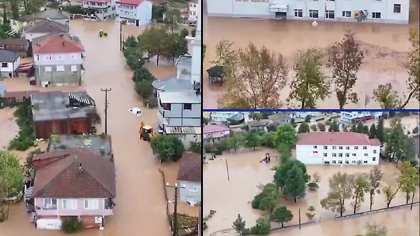 Sel felaketinde can kaybı 8'e yükseldi