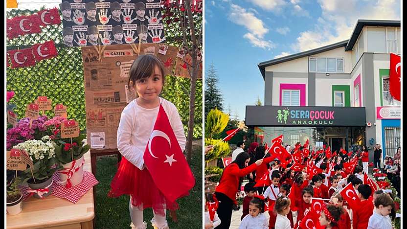 Sera Çocuk Anaokulu'nda Cumhuriyet Coşkusu ve Kermes Etkinliği