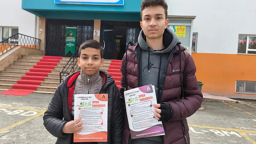 Siyer Yarışmasına Katılan Gazzeli Kardeşlerden Gazze Mesajı: 'Gönlümüzün Yarısı Orada'