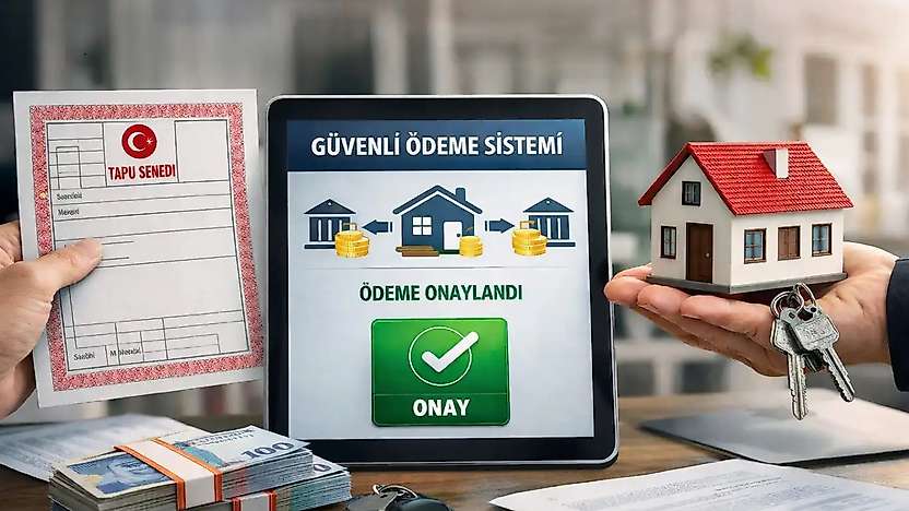 Taşınmaz satışlarında Güvenli Ödeme Sistemi için yeni tarih 1 Aralık