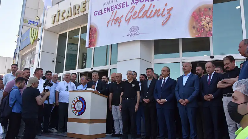 Ticaret ve Sanayi Odası Malatya'yı aşure etrafında birleştirdi