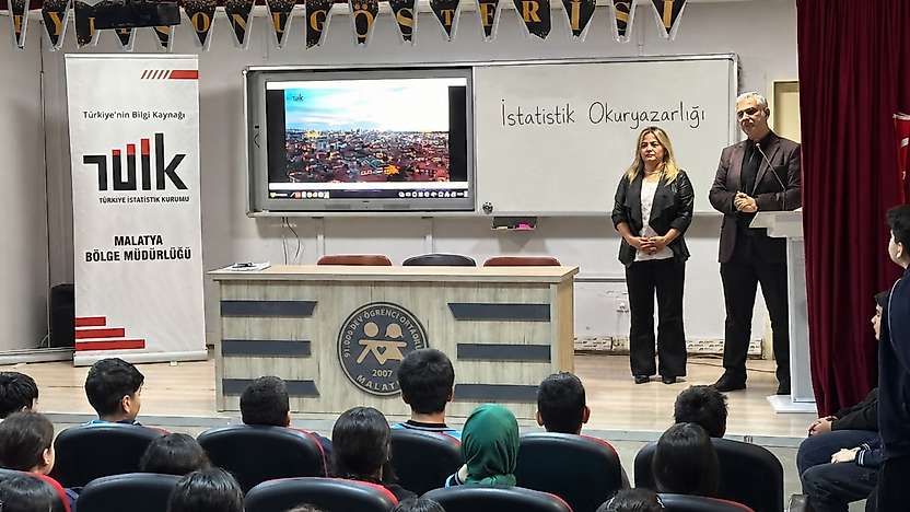 TÜİK, Malatya'da Öğrencilerde İstatistik Bilincini Artırıyor
