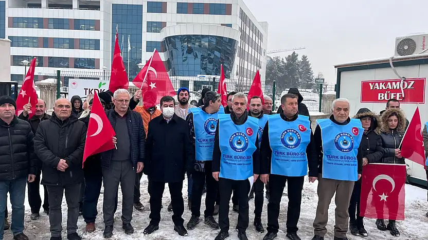 Türk Büro-Sen'den 81 İlde Ortak Tepki: 'Kamu Görevlisine Şiddet Devlete Yöneliktir'
