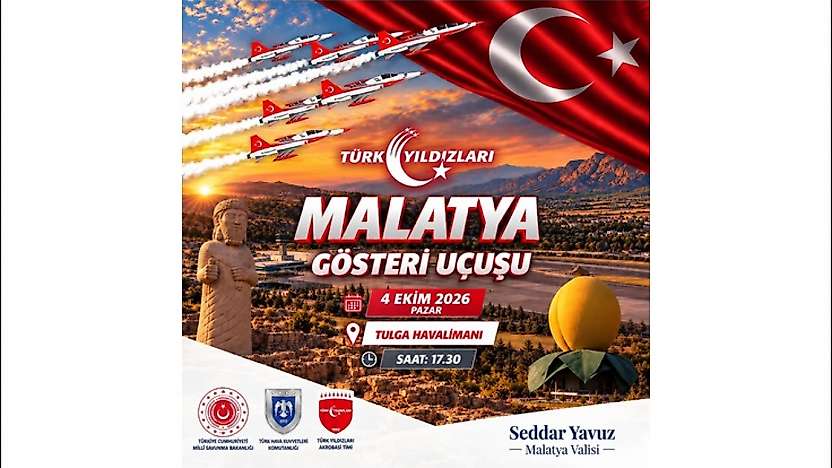 Türk Yıldızları'nın Malatya gösterisi pazar gününe ertelendi