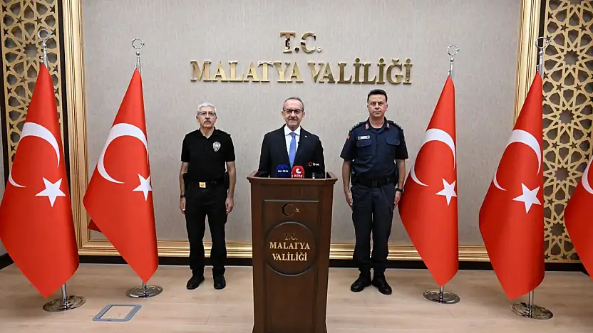 Vali Seddar Yavuz: Malatya'da Suç ve Asayişte Ciddi İyileşme Sağlandı