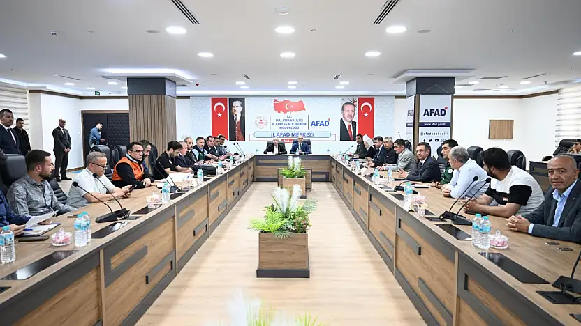 Vali Seddar Yavuz TOKİ Beton Santralleri İstişare Toplantısına Katıldı