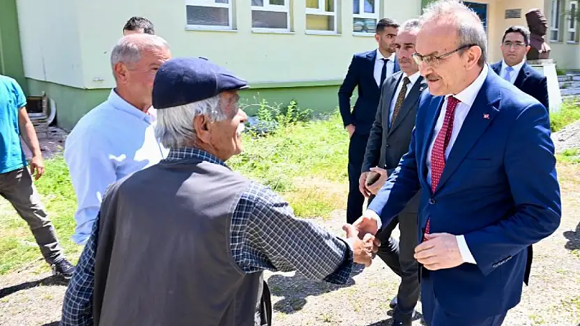 Vali Yavuz Arguvan İlçesindeki Çalışmaları Yerinde İnceledi