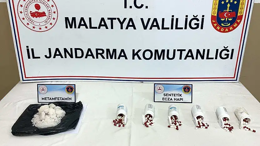 Yeşilyurt'ta Narkotik Operasyonu: Metamfetamin ve Sentetik Ecza Ele Geçirildi