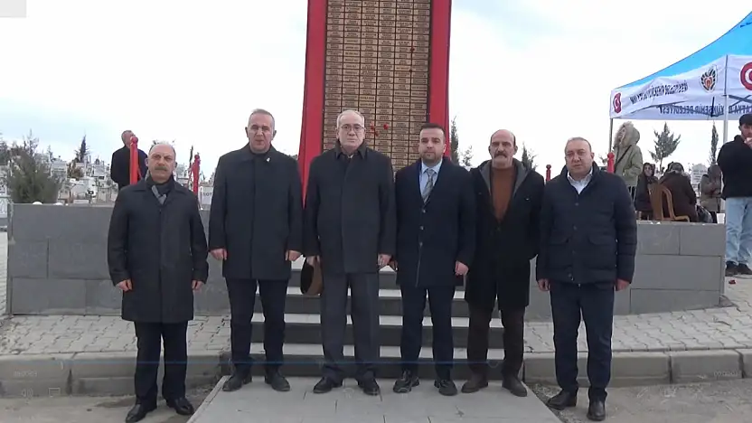 Zafer Partisi Heyeti Depremin Yıl Dönümünde Malatya'da