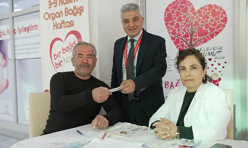 3–9 Kasım Organ Bağışı Haftası'nda Malatya'da Yoğun Katılım