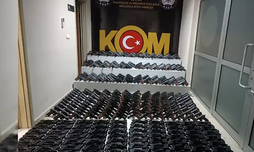 41 ilde silah kaçakçılığı operasyonu: 135 şüpheli yakalandı