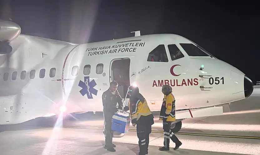 Acil Organ Nakli İçin Hava Kuvvetleri Devrede