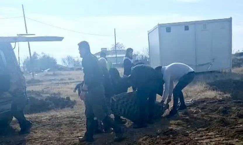 Ağılbaşı Mahallesi'nde Vinç Kazası: 1 İşçi Yaralandı