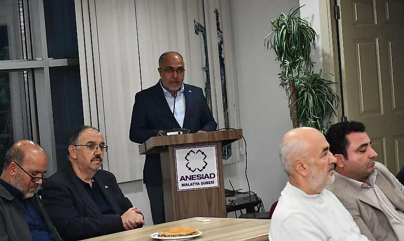 ANESİAD Malatya'da Mehmet Emin Doğaner Güven Tazeledi