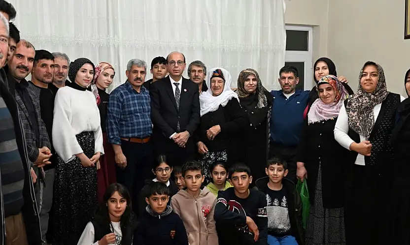 Başkan Geçit'ten Dört Kuşağın Bir Arada Yaşadığı Aileye Ziyaret!