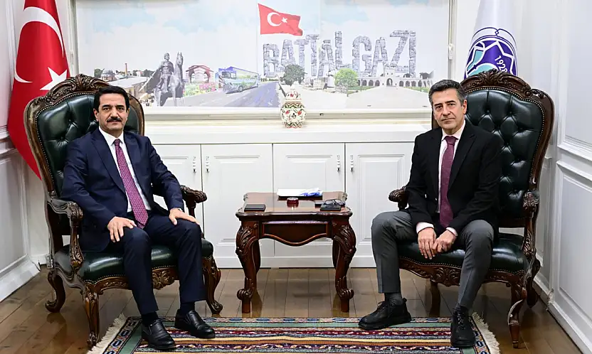 Başkan Gürsoy'dan Battalgazi Belediye Başkanı Bayram Taşkın'a Ziyaret