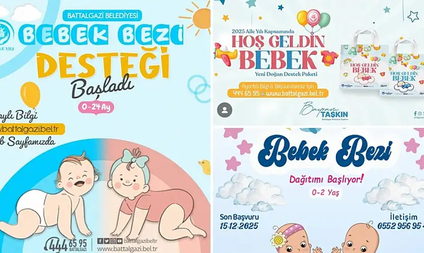 Battalgazi Belediyesi'nden Aile Yılı'nda Büyük Sosyal Destek