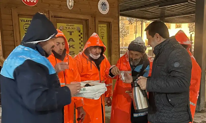 Battalgazi Belediyesi'nden Karla Mücadelede 7/24 Seferberlik