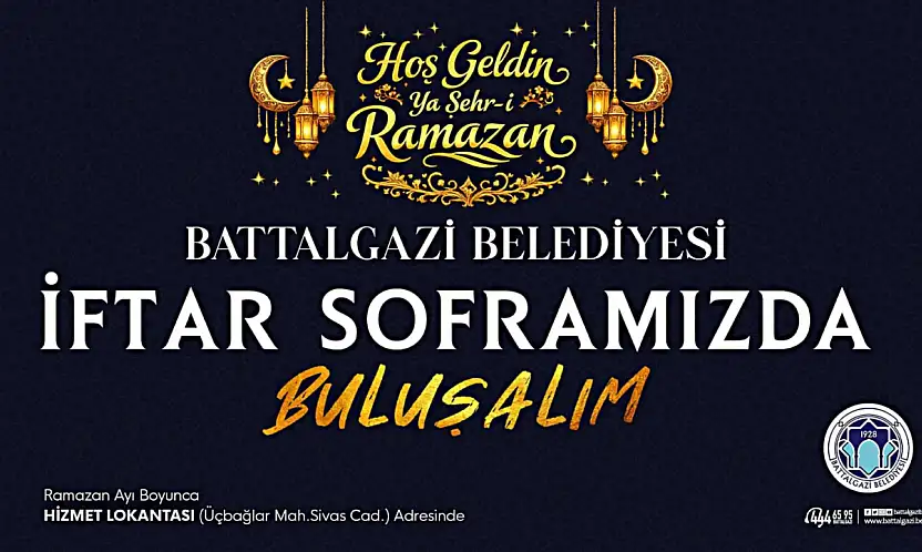 Battalgazi Belediyesi'nden Ramazan'da Dayanışma Sofrası