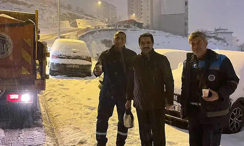 Battalgazi'de Kar Seferberliği: Yollar Açık, Kaldırımlar Güvenli