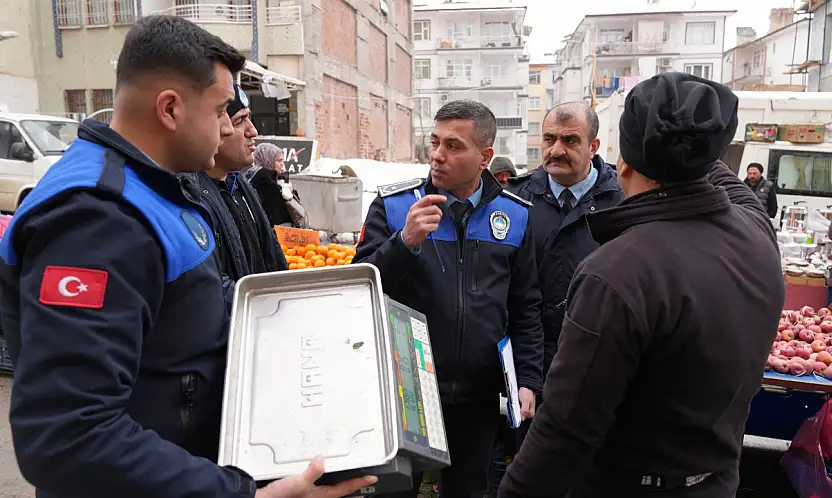 Battalgazi'de Semt Pazarlarında Ölçü ve Tartı Denetimi