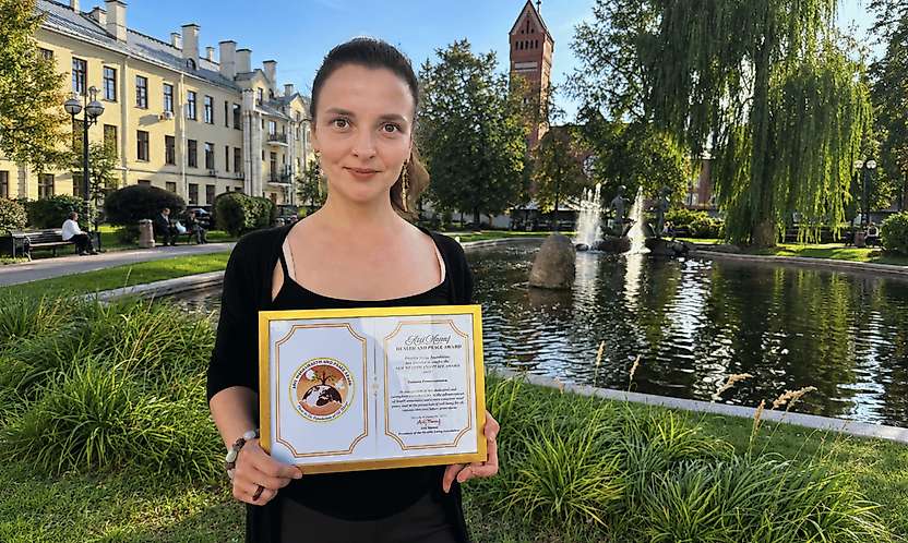 Belaruslu Spor Eğitmeni Tatiana Pomerantseva'ya Akif Manaf Sağlık ve Barış Ödülü
