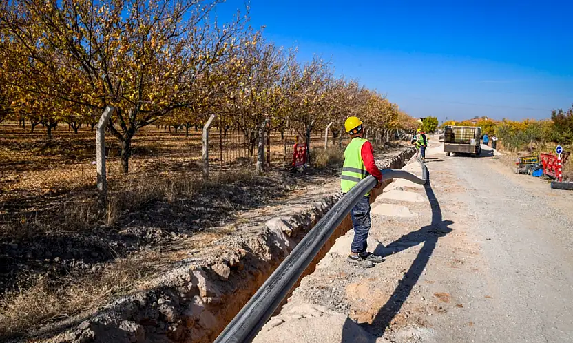 Bindal Mahallesi'ne 50 Kilometrelik Yeni İçme Suyu Hattı