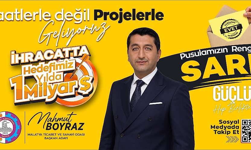 Boyraz, 1 Ekim seçimlerinde pusula rengini açıkladı
