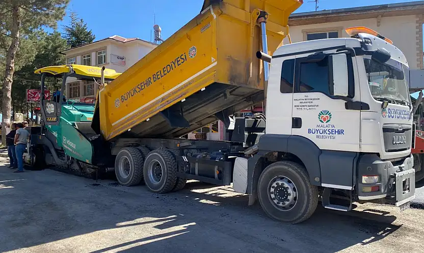 Büyükşehir Belediyesi'nden Arapgir'e Kapsamlı Yol ve Altyapı Çalışması