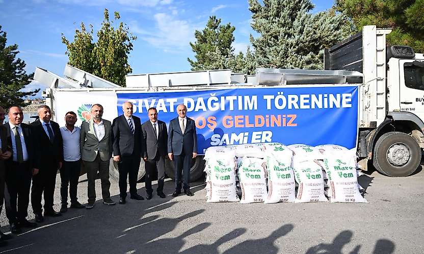 Büyükşehir Belediyesinden Üreticilere Yaklaşık Bin Adet Sıvat Desteği