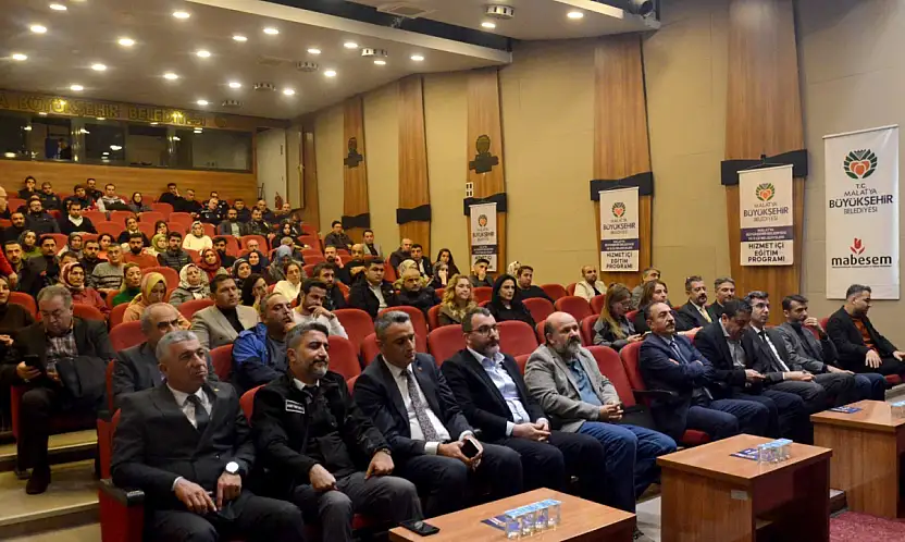 Büyükşehir Personellerine  Hizmet İçi Eğitimi Düzenlendi