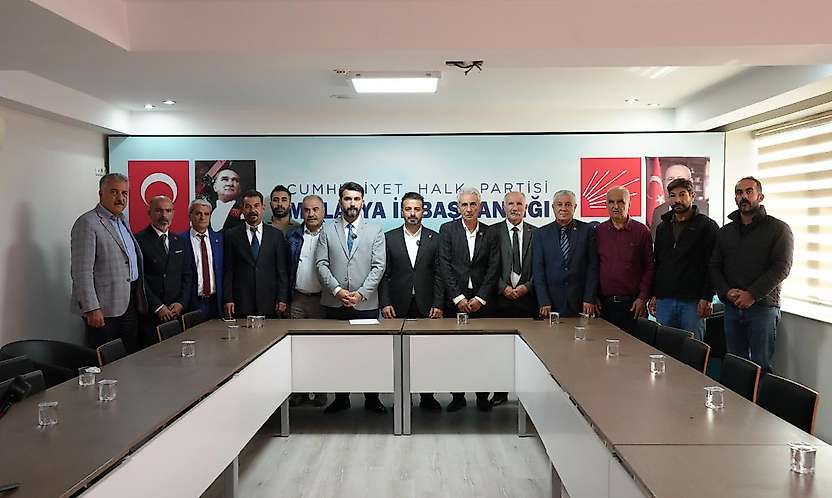 CHP Malatya'da 13 İlçe Başkanından Hakan Satılmış'a Tam Destek
