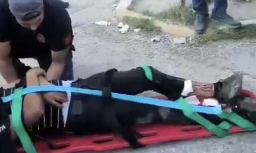 Darende'de Otomobil Motosiklete Çarptı: 1 Yaralı