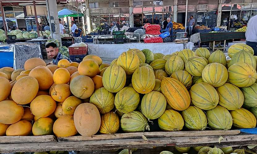 Darende'nin meşhur Irmaklı kavunu tezgâhlarda: Kilogramı 30-40 lira